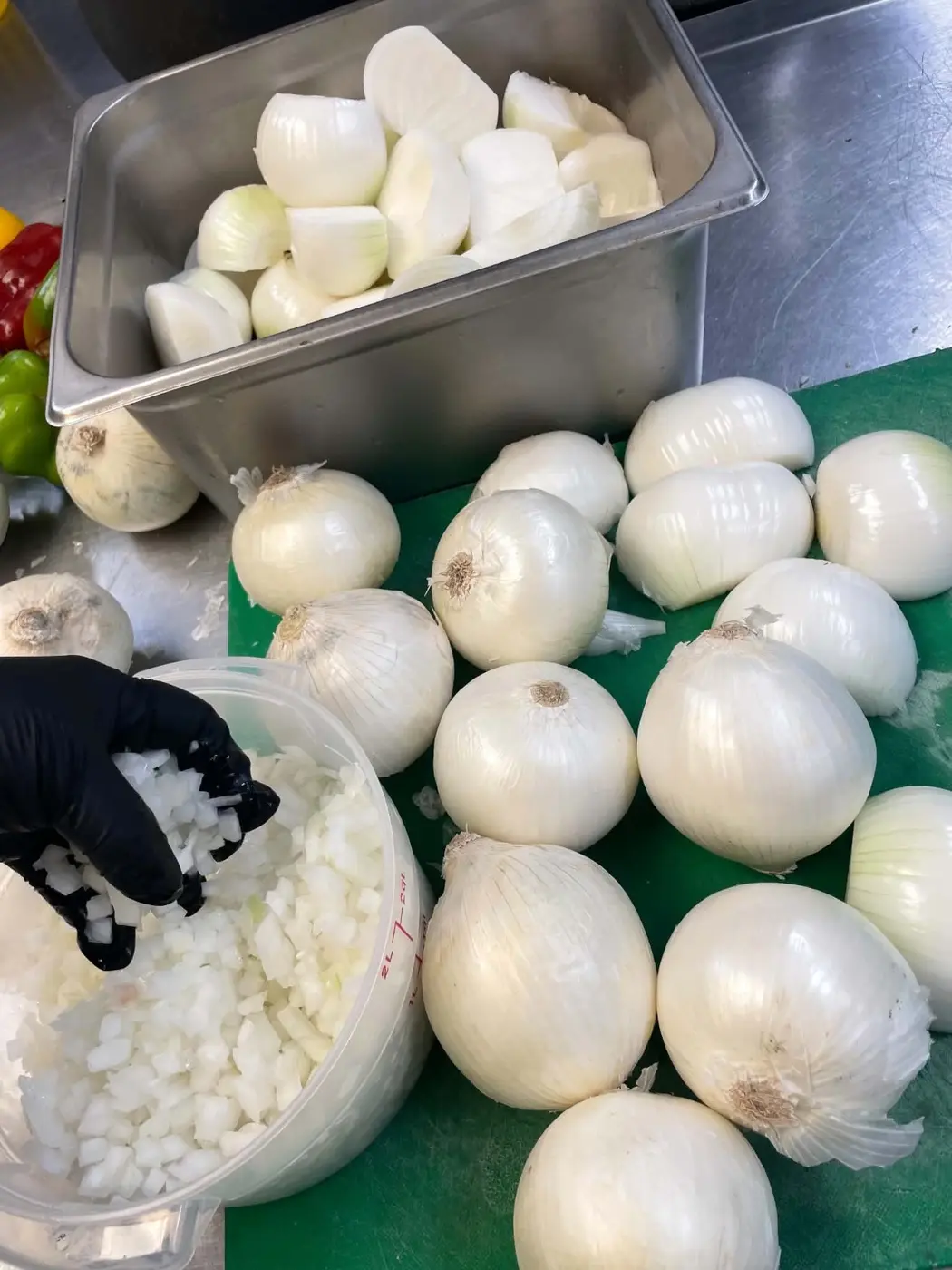 Onion preparation for house recipes